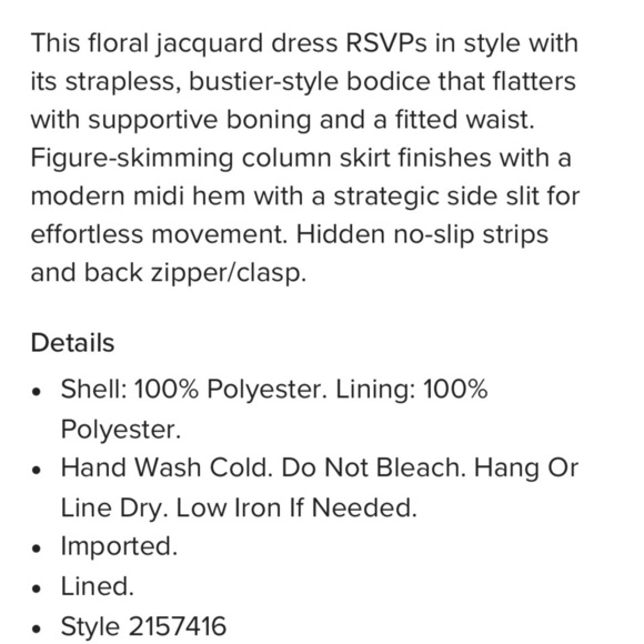 NWT Lulu’s Upgraded Event Pink Jacquard Strapless Bustier Midi Dress Size Medium - Picture 16 of 16